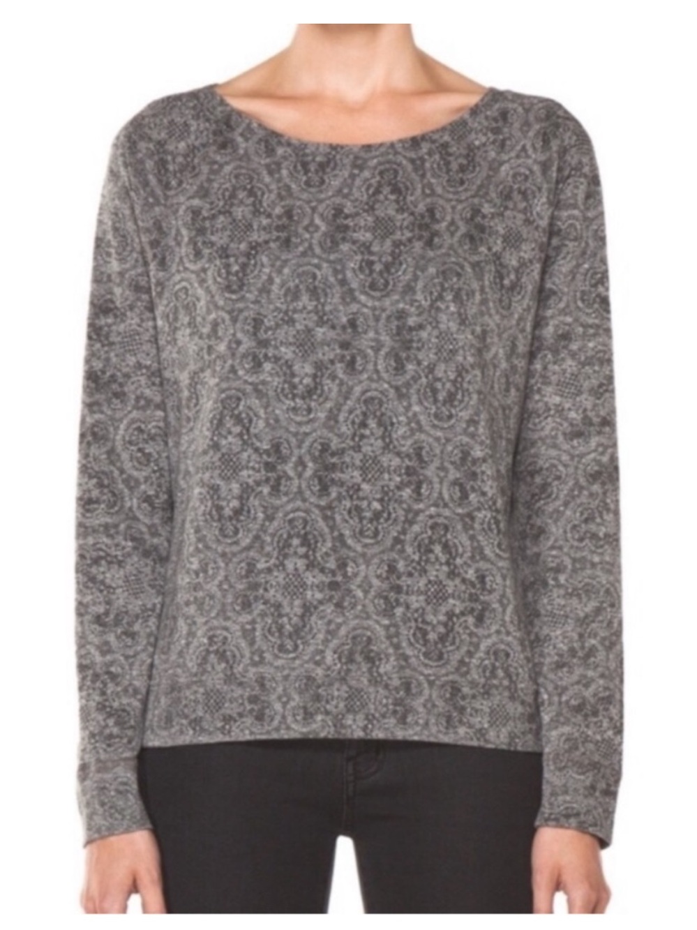 Current/Elliot The Letterman Shirt Antique Lace
